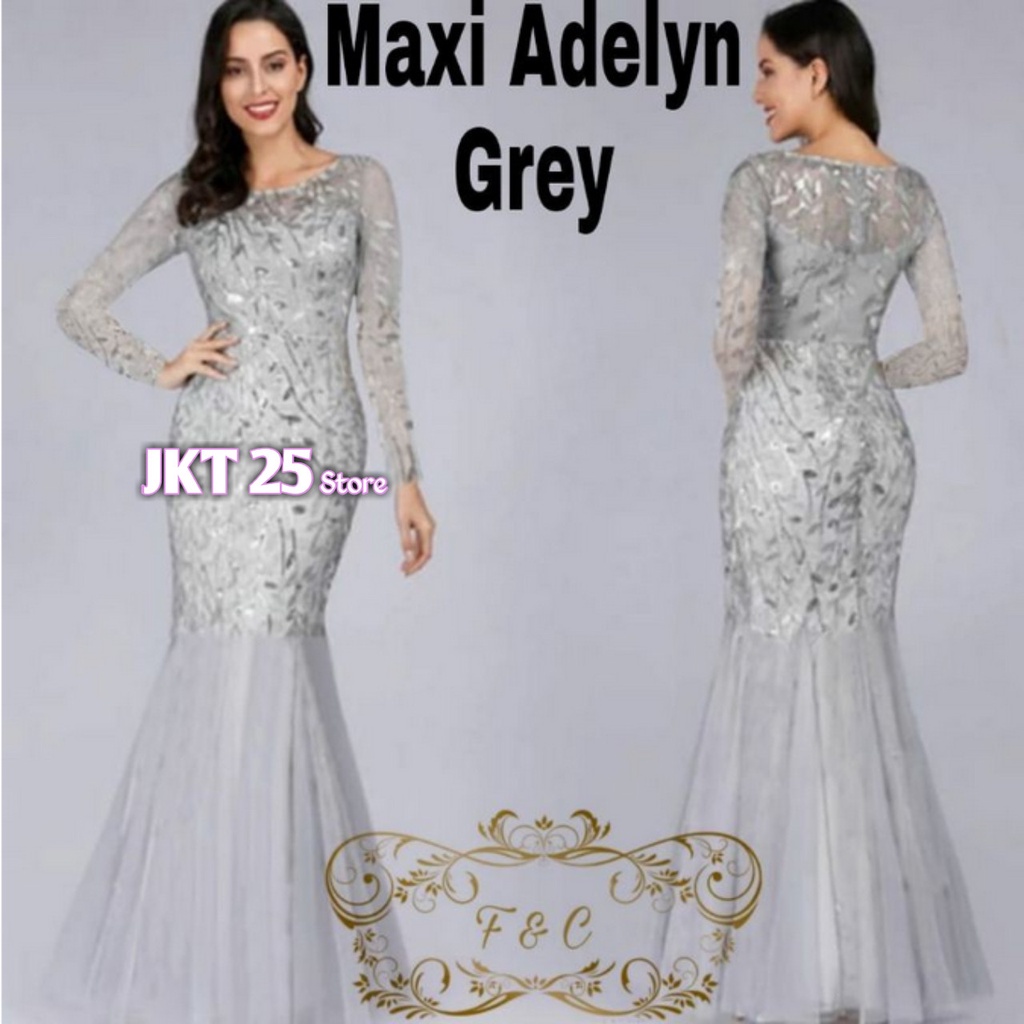 Busana Muslim Gamis Murah Gaun Pesta Muslimah Baju Pesta Wanita Kondangan Mewah Kekinian 2020 2021