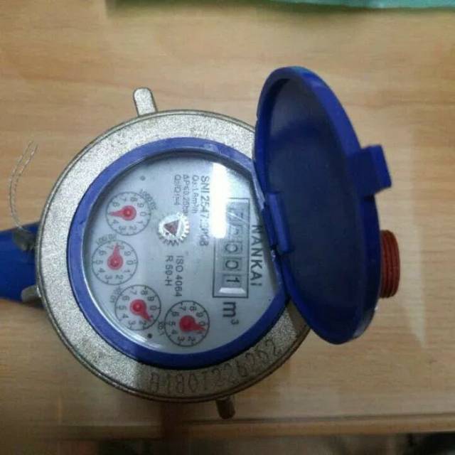 Meteran air 1/2 in Nankai ( besi )