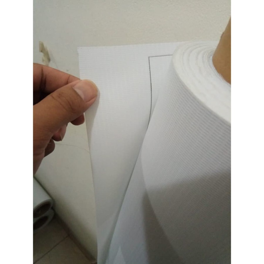Bahan Spanduk/banner Flexy Cina Polos 340 gr tanpa print ataupun cetak