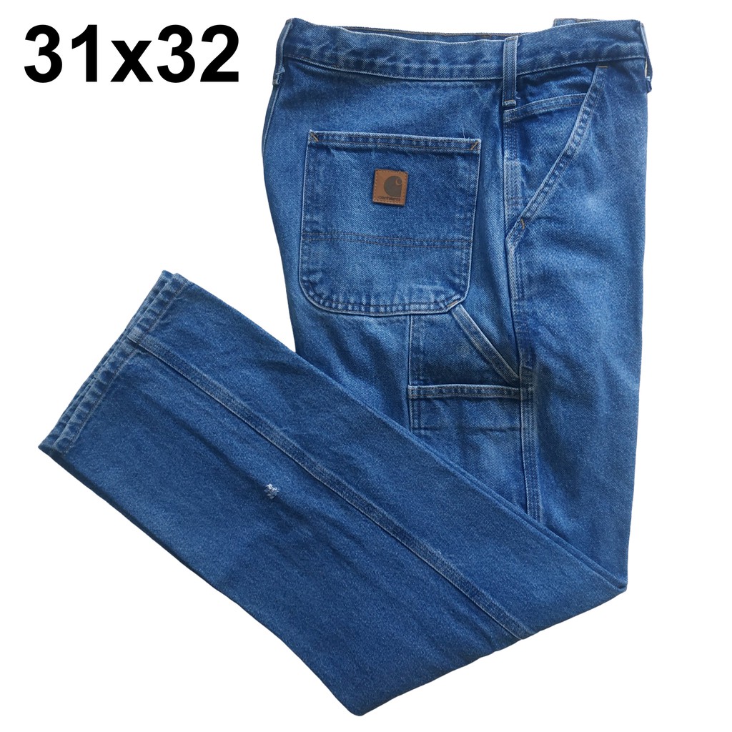 Carhartt Work Pants Jeans Size 31x32 Original Second