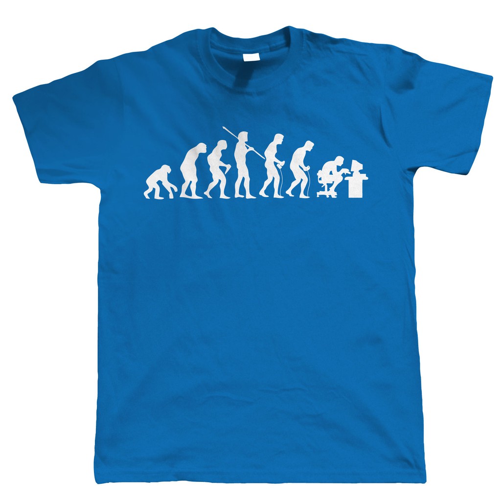 KAOS TSHIRT EVOLUTION GAMER