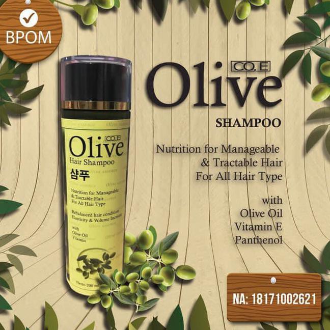 Olive Olive Hair Shampoo Korea Bpom Original