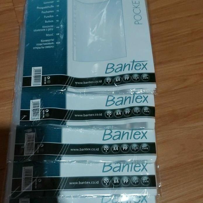

GT7♦ pp pocket bantex a4 type 2040 isi 20 lembar Barang Baru