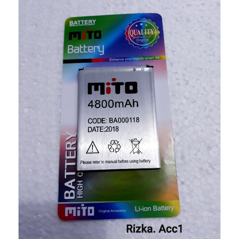 Baterai Batre Mito M14  A73 BA000118 Original Battery Handphone