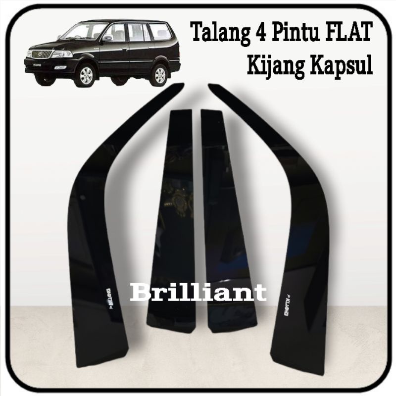 Talang Air 4 Pintu FLAT - TOYOTA - Raize / Soluna / Innova / Avanza / Agya / Calya / Yaris / Vios / Kijang / Fortuner / Corolla