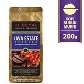 

JJ Royal Coffee Java Estate Arabica Ground (Kopi Bubuk) Bag 200gr