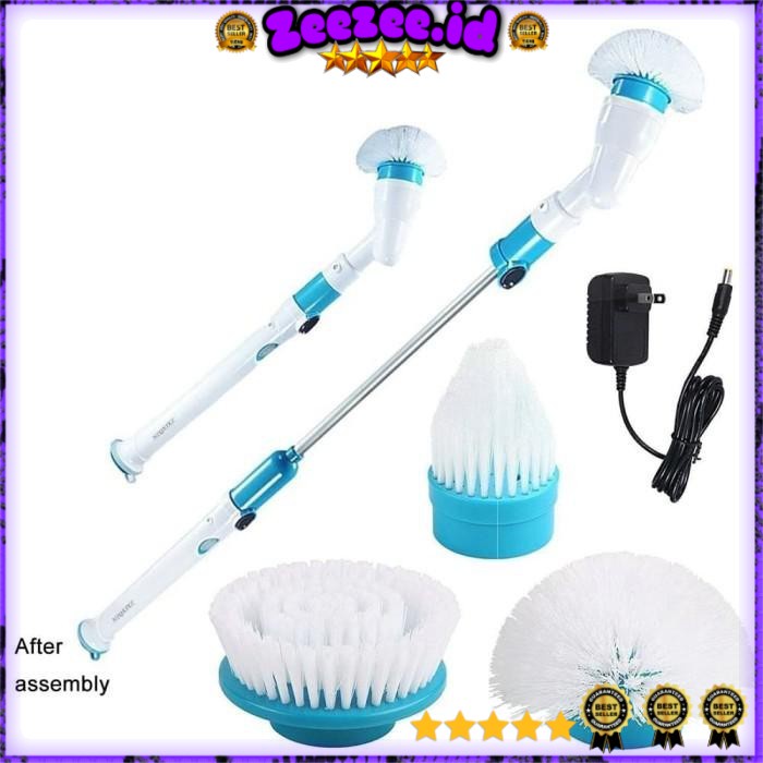 sikat wc elektrik bathroom kitchen cleaning tools set WQ8111