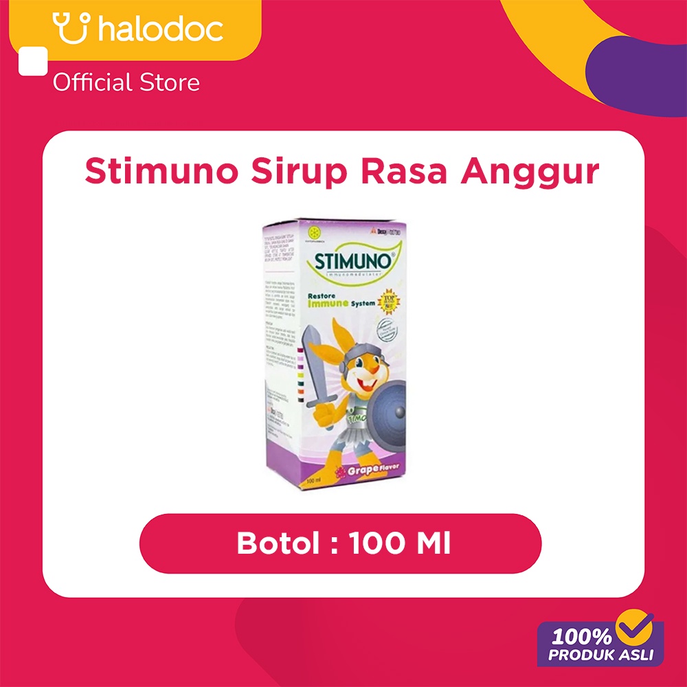 Stimuno Sirup Rasa Anggur 100 ml