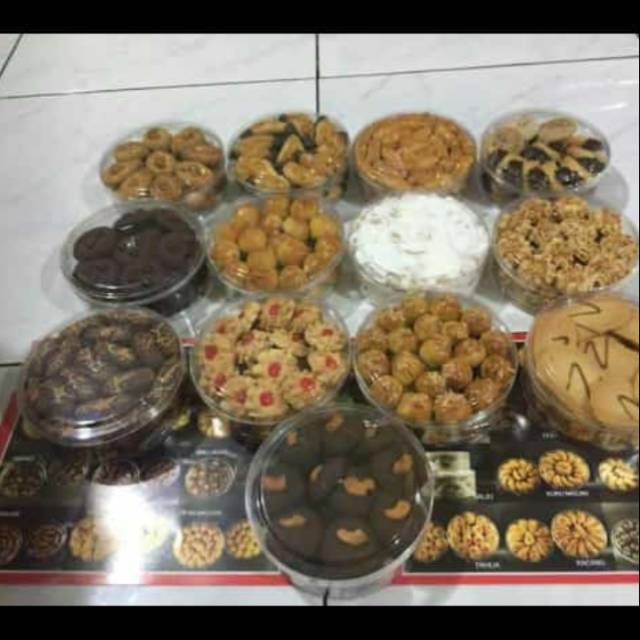 kue kering toples kecil