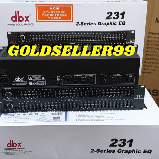 Sale Equalizer Dbx231 Dbx 231 Plus Subwoofer - Dbx231 Sub