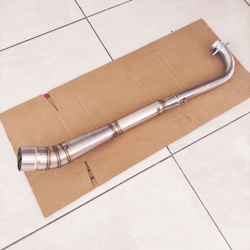 Pipa Leher Knalpot Blade Revo fi Revo absolute Supra x 125 fi Type Atas Standart Inlet 50