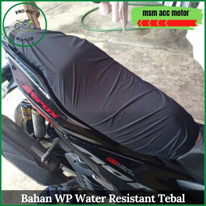 Cover Sarung Jok Motor Anti Air ADV PCX Vario 150 160 Nmax Xmax Lexi Aerox dll (cod)