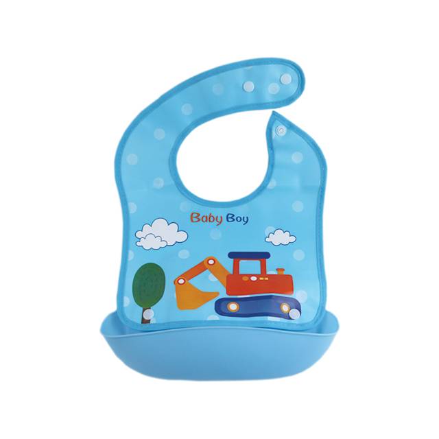 Baby Safe Foldable BIB with Crumb Catcher BIB02 Slaber Celemek Bayi