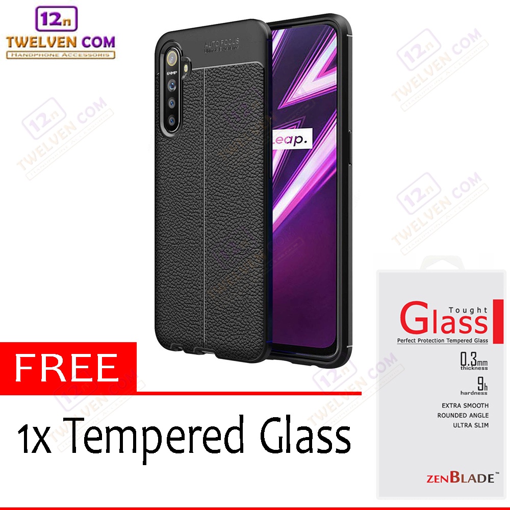 [FLASH SALE] Case Auto Focus Softcase Realme 6 Pro - Free Tempered Glass