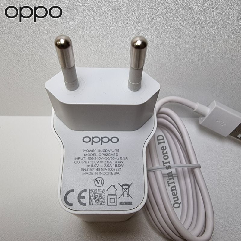 Charger Copotan Oppo A54/A55/A74 5G 18 Watt Type C Original Bawaan Hp