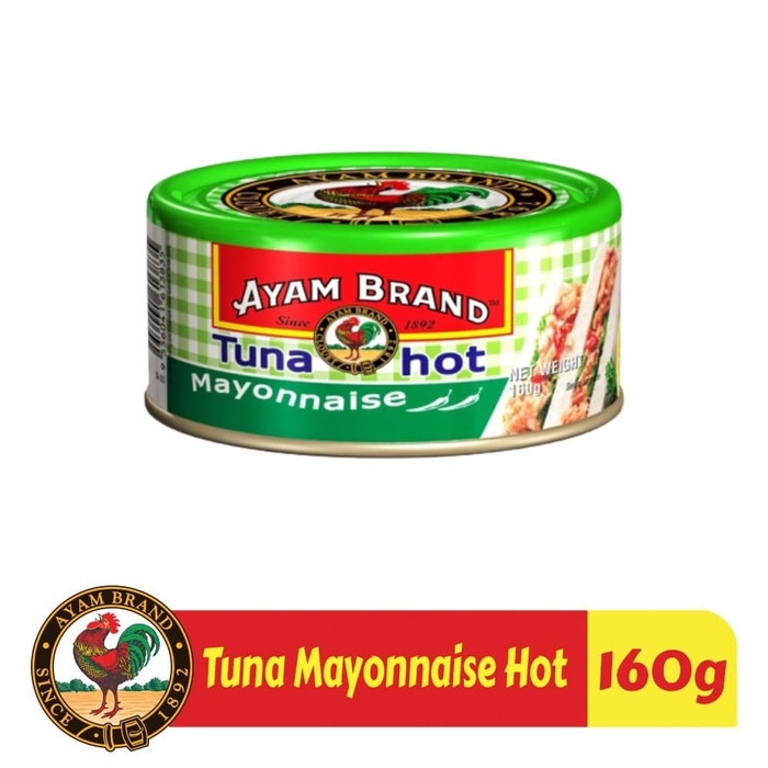 

Gg01Hh Ikan Tuna Kaleng Mayonaise Hot Ayam Brand 160Gr Ds01Gkk