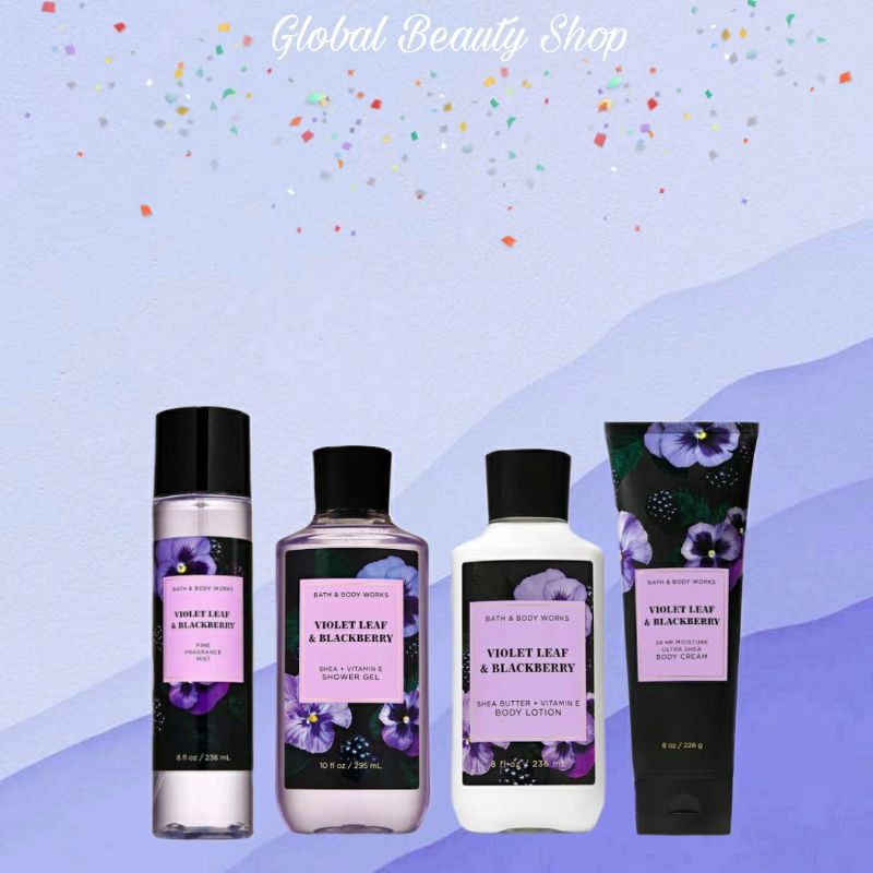 Jual Violet Leaf Blackberry Bath and Body Works Shopee Indonesia