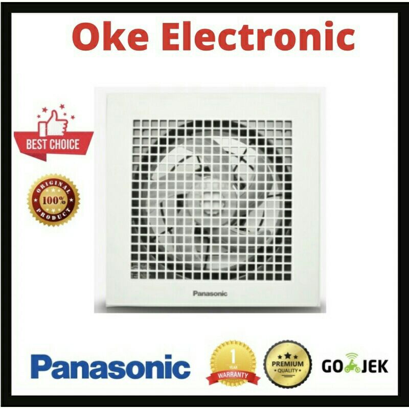 Kipas Ventilasi Plafon / Exhaust Fan Panasonic 8"
