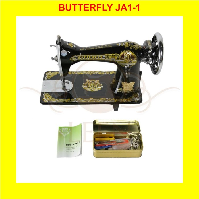 Mesin Jahit Tradisional Butterfly JA1 / JA 1 (KEPALA) ORI LEEN