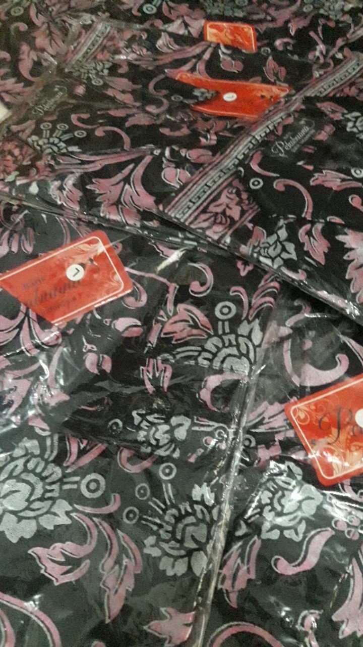 Kemeja Batik Jumbo Couple Ayah Anak Batik Pink Keren