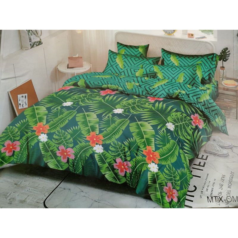 PROMO SEPREI MOTIF BUNGA UKURAN 180*160*120(KOMPLIT)