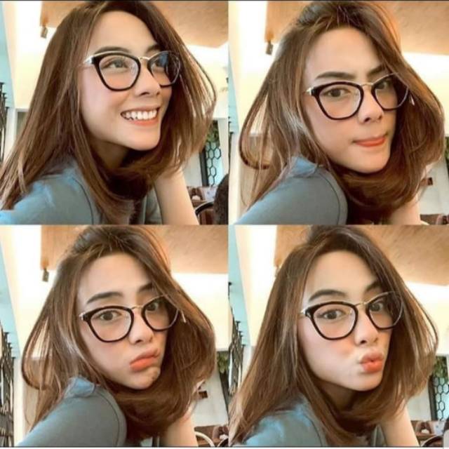 Frame kacamata miu miu 5853 kacamata syahrini best seller fashion wanita