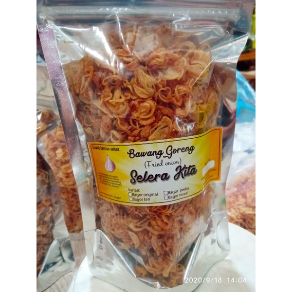 

bawang goreng renyah bawang brebes 65gr