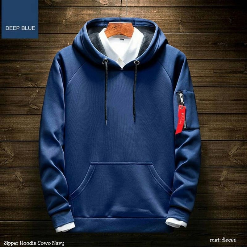 HANDLE ZIP HOODIE || SWEATER HOODIE MURAH #HZ