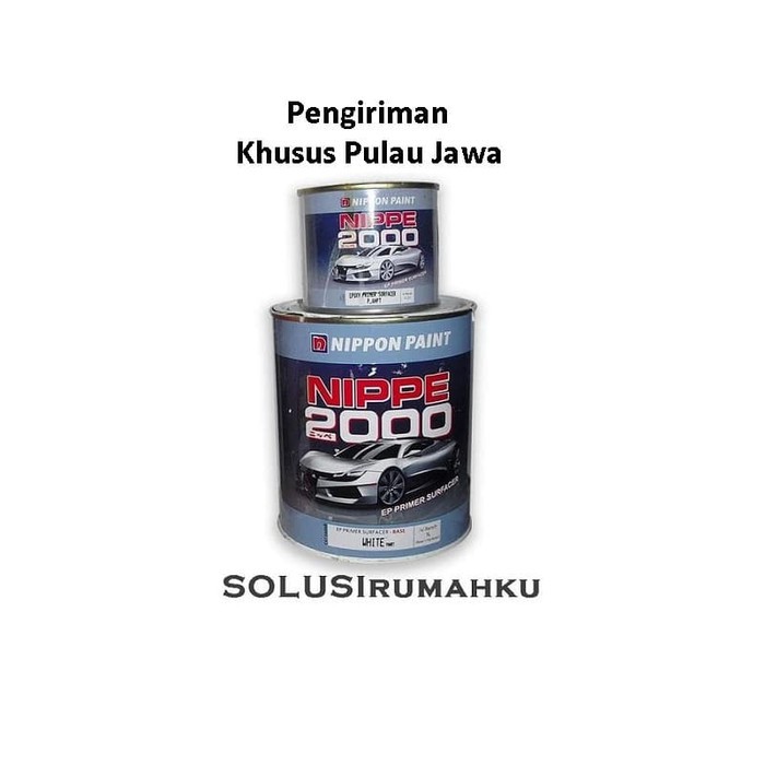 Jual Cat Duco/Duko 1 Kg Nippe 2000 EPOXY 2 Komponen Putih & Abu Cat ND ...