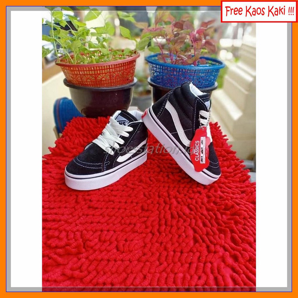 SEPATU VANS SK8 KIDS PREMIUM  (FREE KAOS KAKI)
