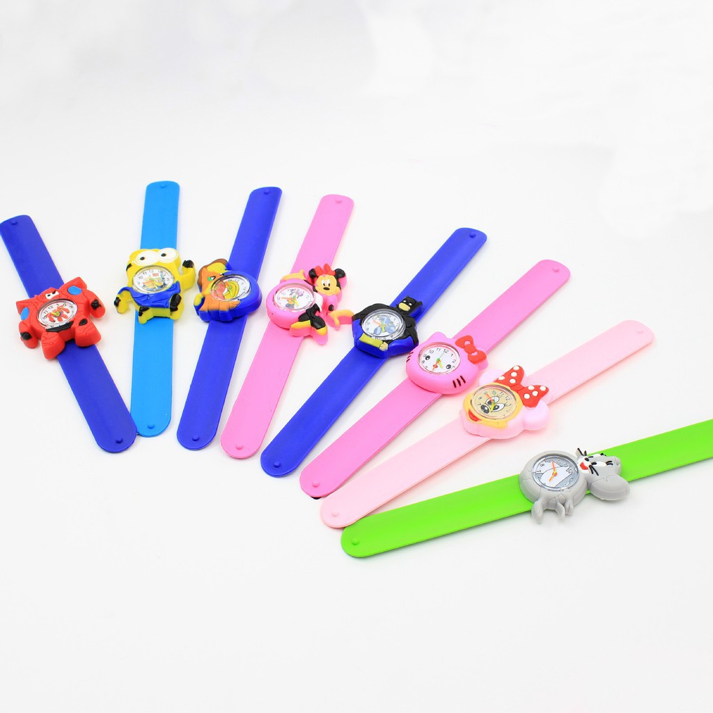 [BESTMART]  Jam Tangan anak Motif Kartun / Jam tangan elektronik untuk anak motif kartun-6