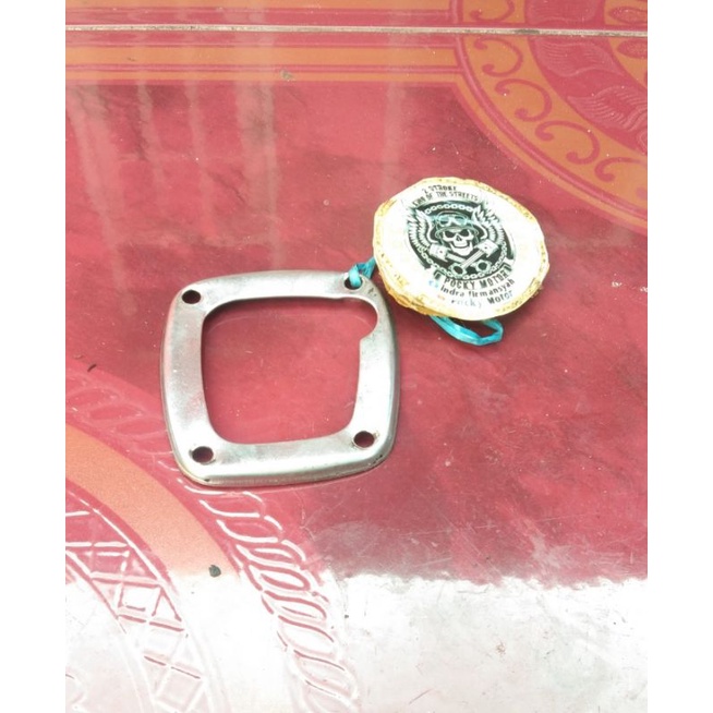 plat pelindung karet tutup karbu karburator original yamaha l2s l2 super
