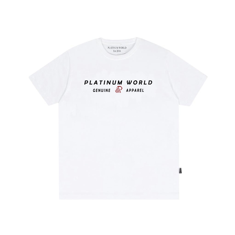 T-shirt Kaos Platinum World Basic Simpel Authentic Quality