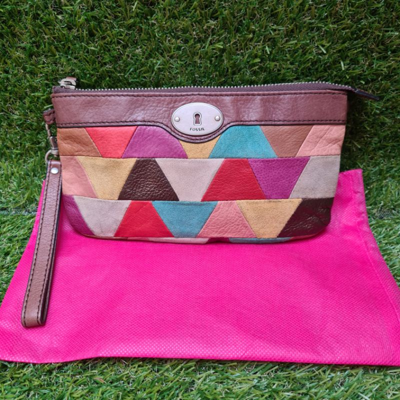 Clutch Fossil Maddox Original authentic