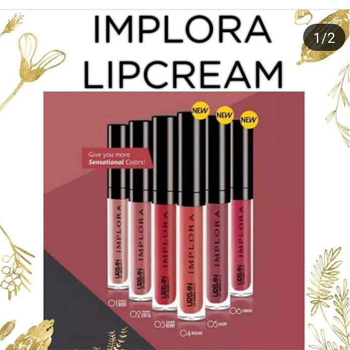 LIP CREAM IMPLORA MATTEDORABLE [NO 1-12]
