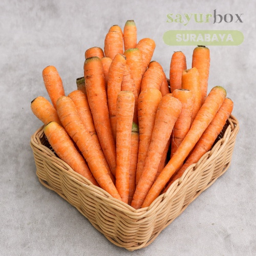 

Wortel Baby Conventional 1 kg (Sayurbox) - SURABAYA