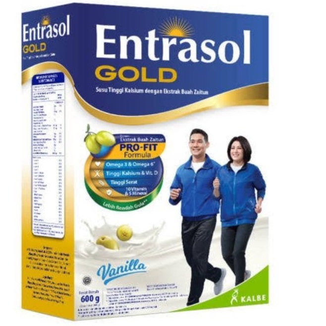 

ENTRASOL GOLD VANILA 600g