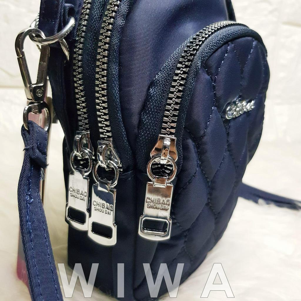 Tas Selempang Mini Chibao 8182-8 Bordir Import (New Logo)