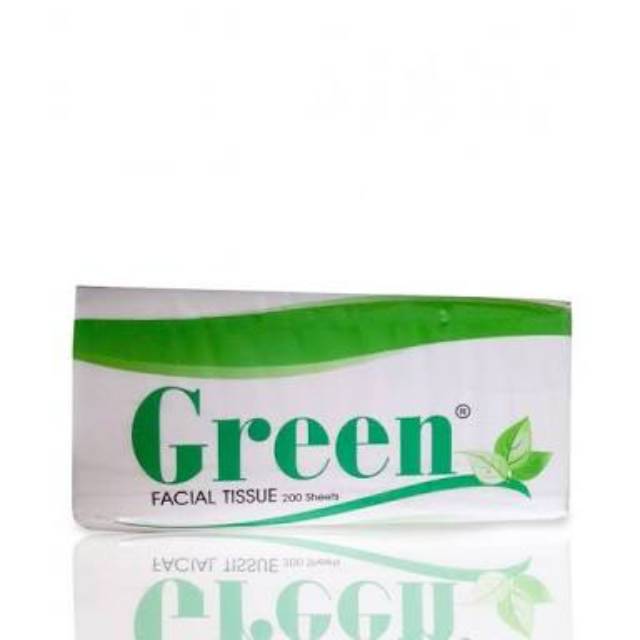 Tissue Green soft pack 200 sheet