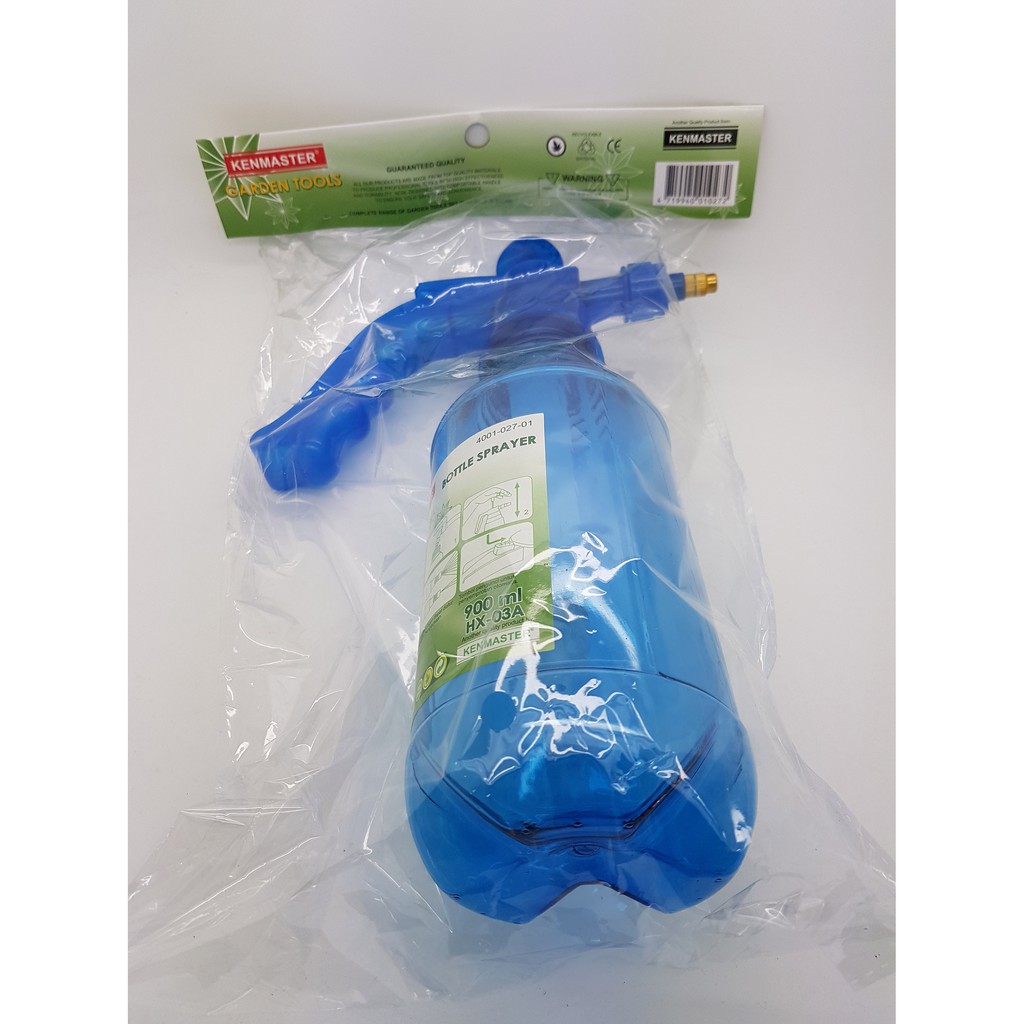 Botol Spray Pompa 900 ml KENMASTER ( BIRU ) HX-03A