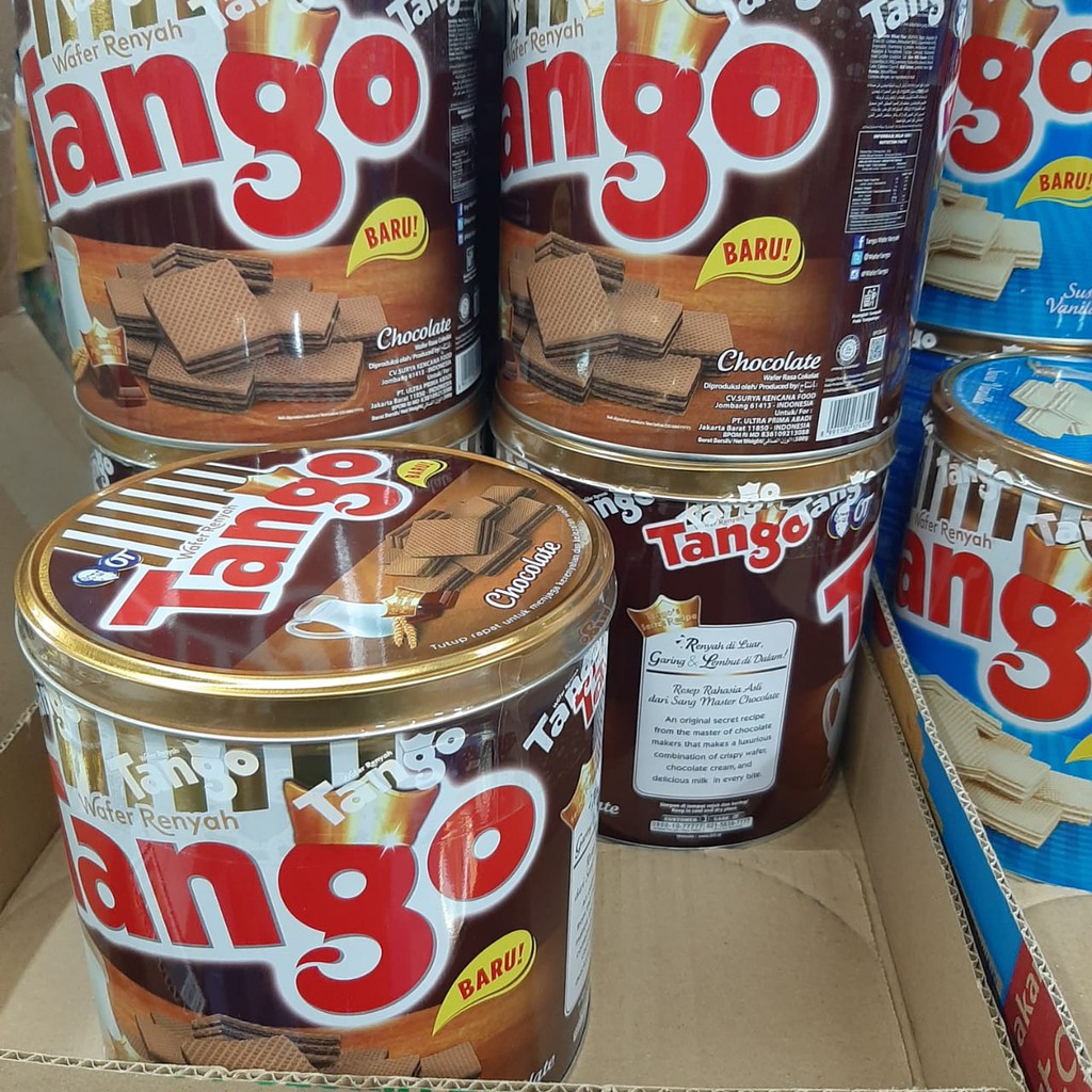 TANGO WAFER KALENG  COKLAT 300 gr