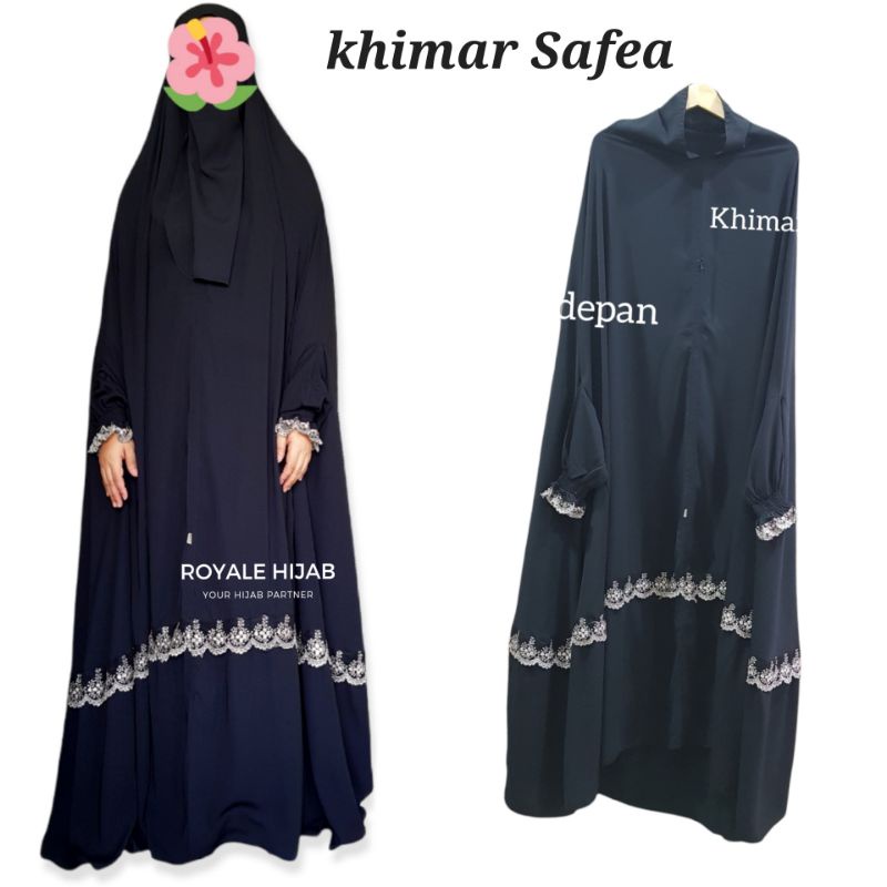 Safea Khimar FK long khimar over head ori royale hijab