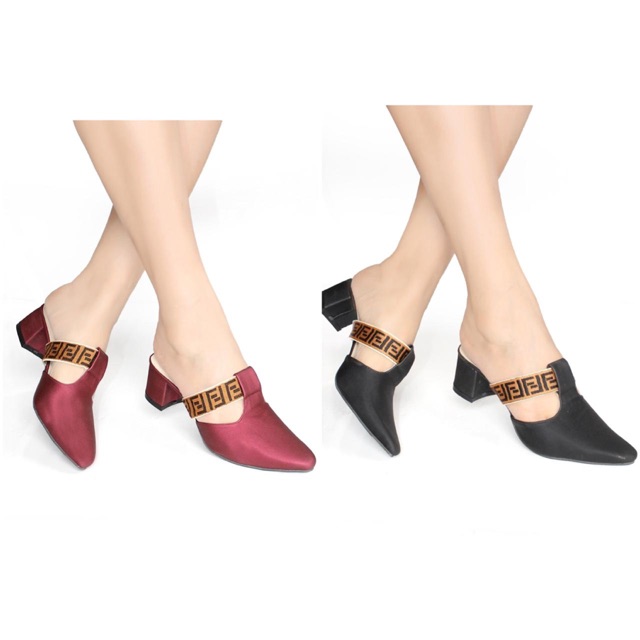 High Heels Hak  Tahu Sepatu  Wanita Heel Fashion Tinggi  