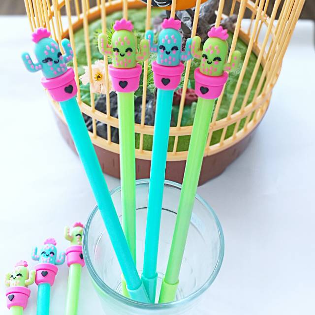

Pulpen cactus love lucu