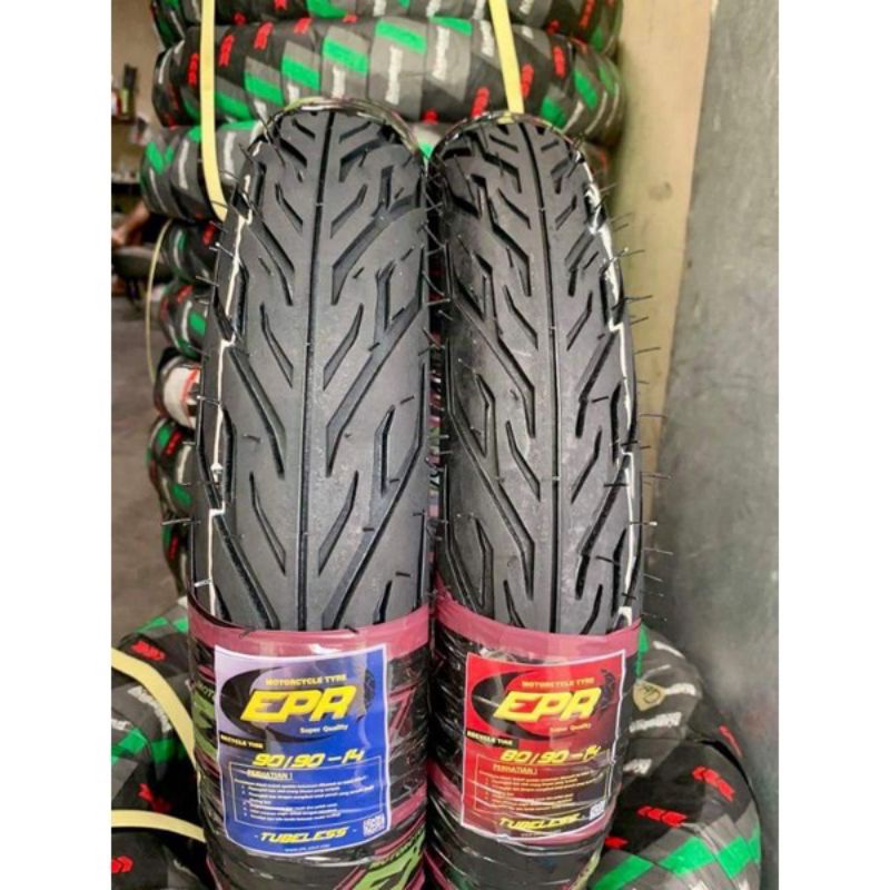 Jual Ban Motor Matic Set Depan Belakang Ring Tubeless Motif Eagle Beak Shopee