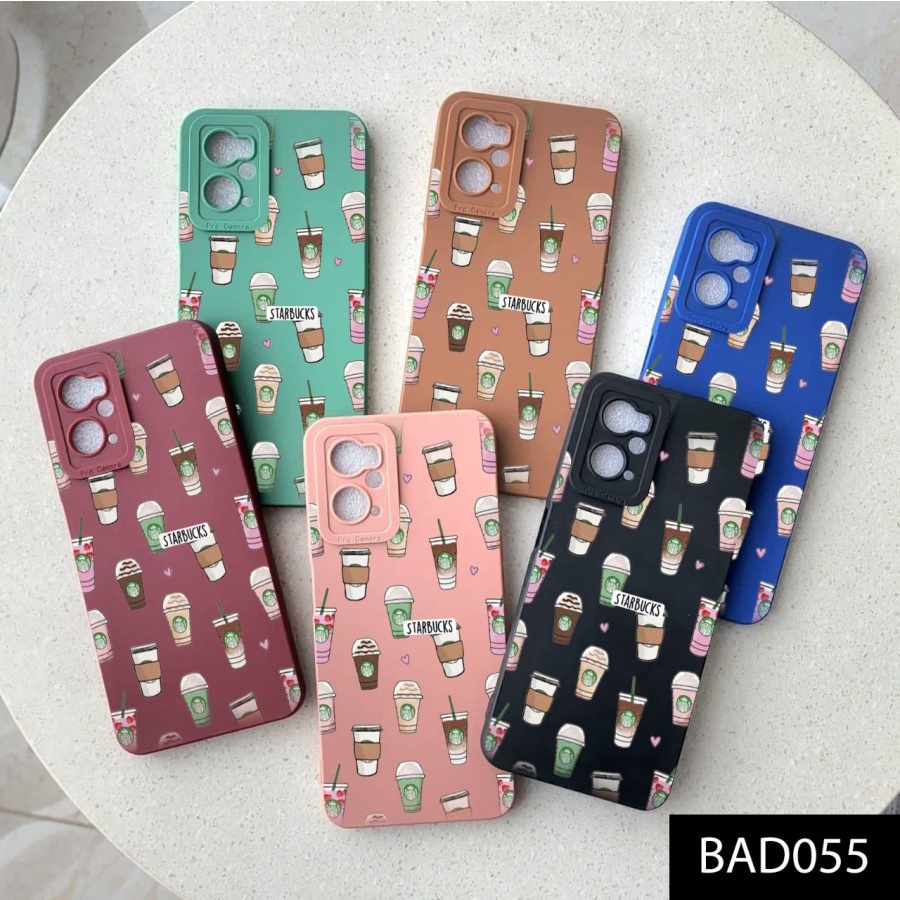 SOFTCASE OPPO A16 CASE MACARON POR KAMERA MOTIF GAMBAR HIGH QUALITY - BD