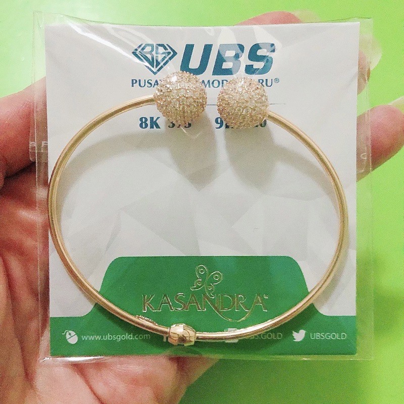 Gelang Bangle Bola Tinju full Mata UBS