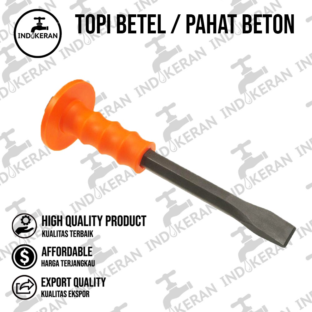 INDOKERAN - Pahat Beton Topi Betel - 8 Inch