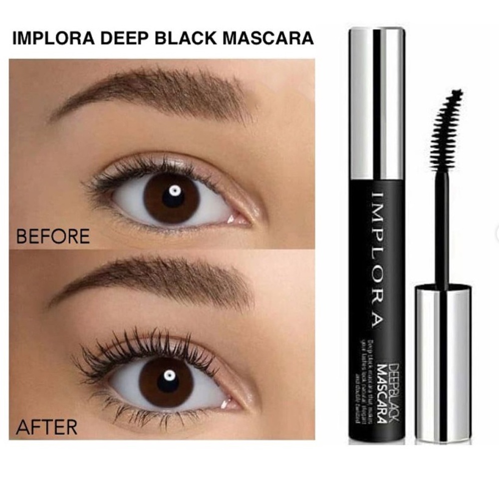 ❤ BELIA ❤ Implora Deep Black Mascara 18g 100% Original