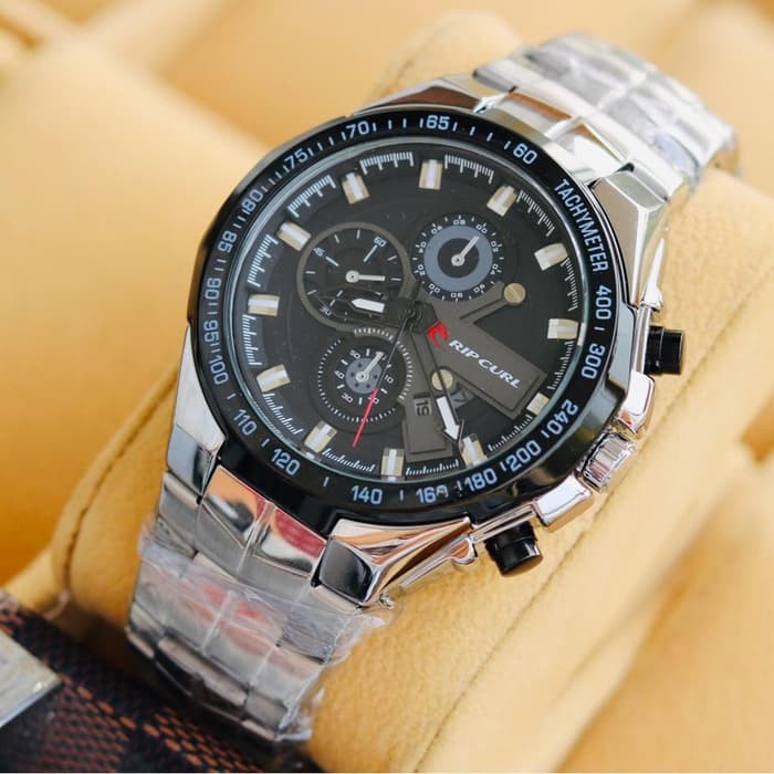 JAM TANGAN PRIA RIPCURL ORI DATE CHRONO VARIASI ANALOG ADA 5 WARNA COWOK BISA COD